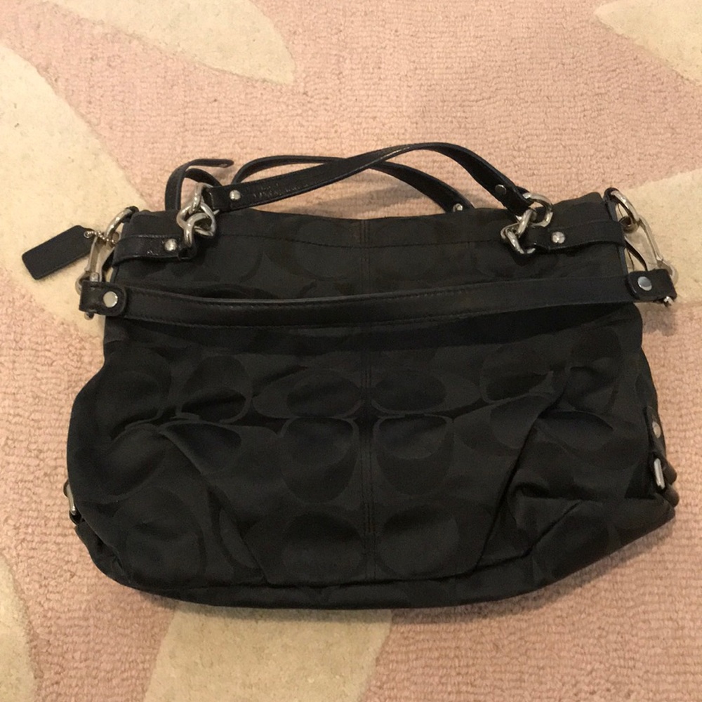 Black coach bag